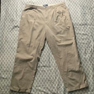 Polo by Ralph Lauren pleated front chino